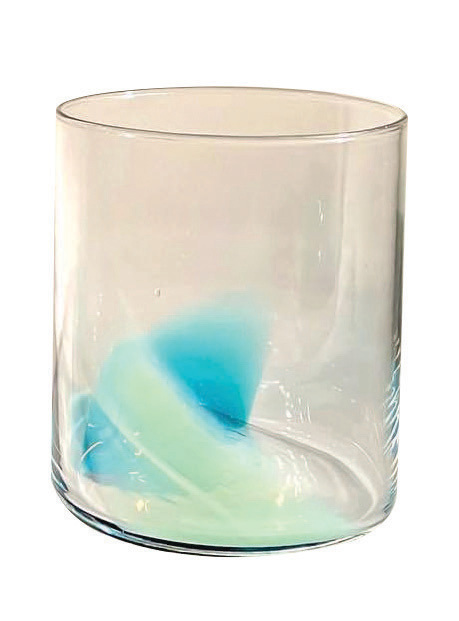 ocean-inspired glass