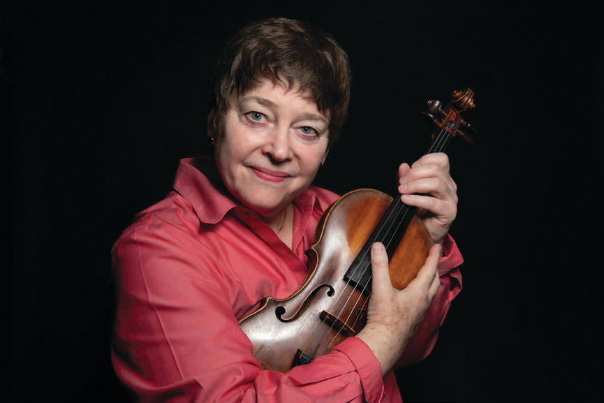 Kate Ransom, artistic director of Serafin Summer Music and violinist. 