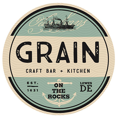 Grain Craft Bar + Kitchen, Grain On the Rocks Logo