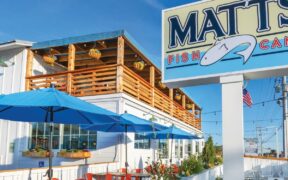 Matt's outdoor seating, a new restaurant in Rehoboth Beach
